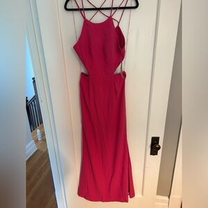 Aidan by Aidan Maddox pink dress